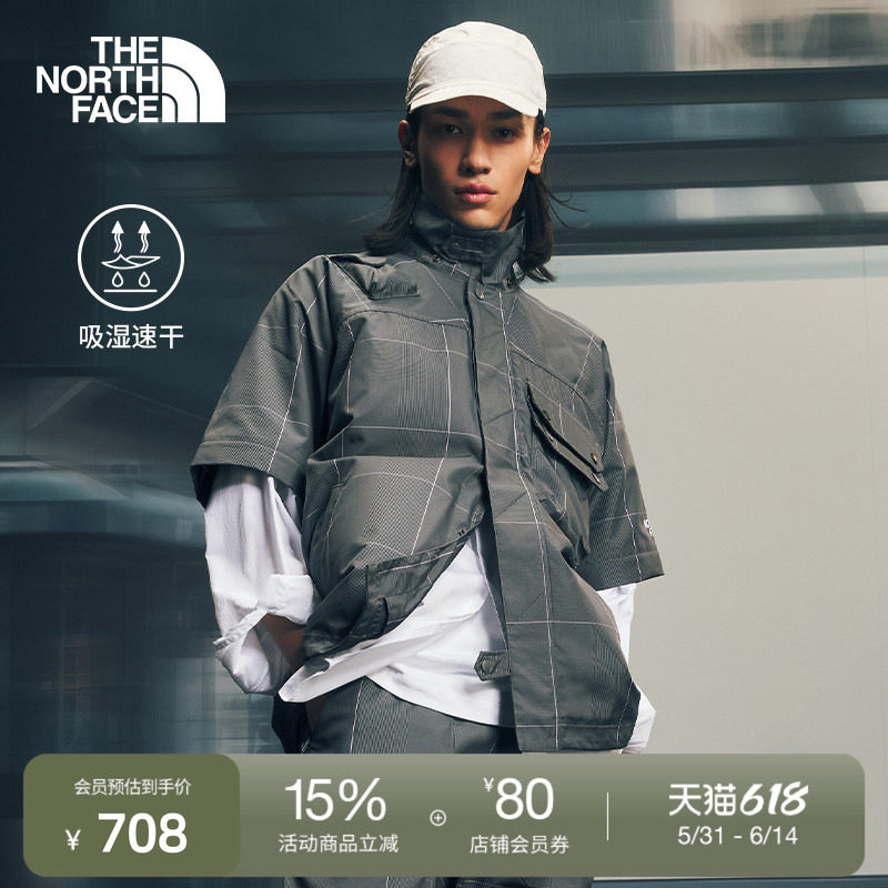 【李昀锐同款】北面UE设计师款速干短袖衬衫 TheNorthFace|8CKJ