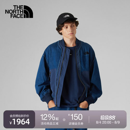 北面UE设计师款男休闲牛仔外套