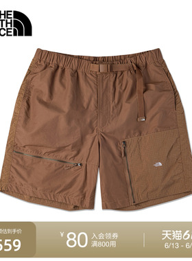 北面UE设计师款男短裤防泼水防风拼接户外夏款TheNorthFace|8DF7