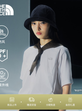 北面UE设计师款短袖女T恤防风UPF防晒户外新款TheNorthFace|8FC7