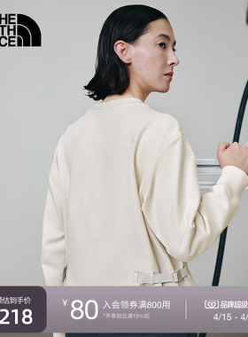 北面UE设计师款女卫衣纯棉圆领舒适户外秋冬TheNorthFace|8E2P