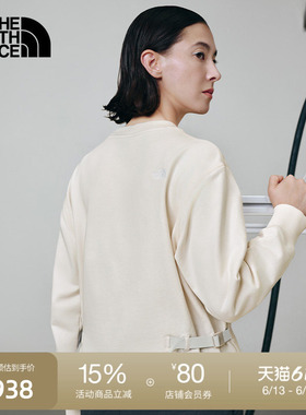 北面UE设计师款女卫衣纯棉圆领舒适户外秋冬TheNorthFace|8E2P
