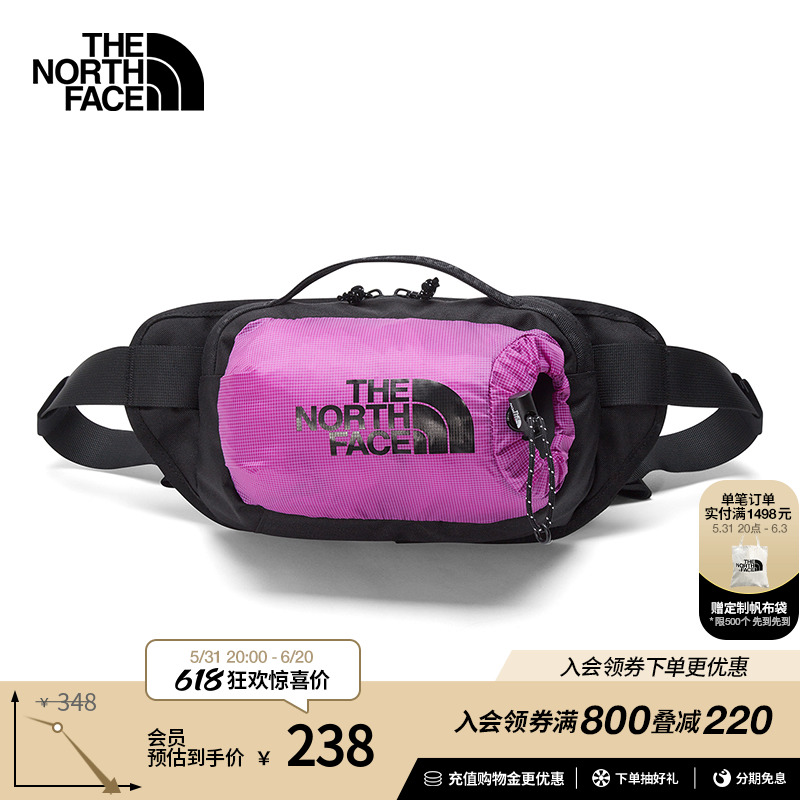 TheNorthFace北面UE BOZER系列抽绳腰包户外轻巧便捷52RW