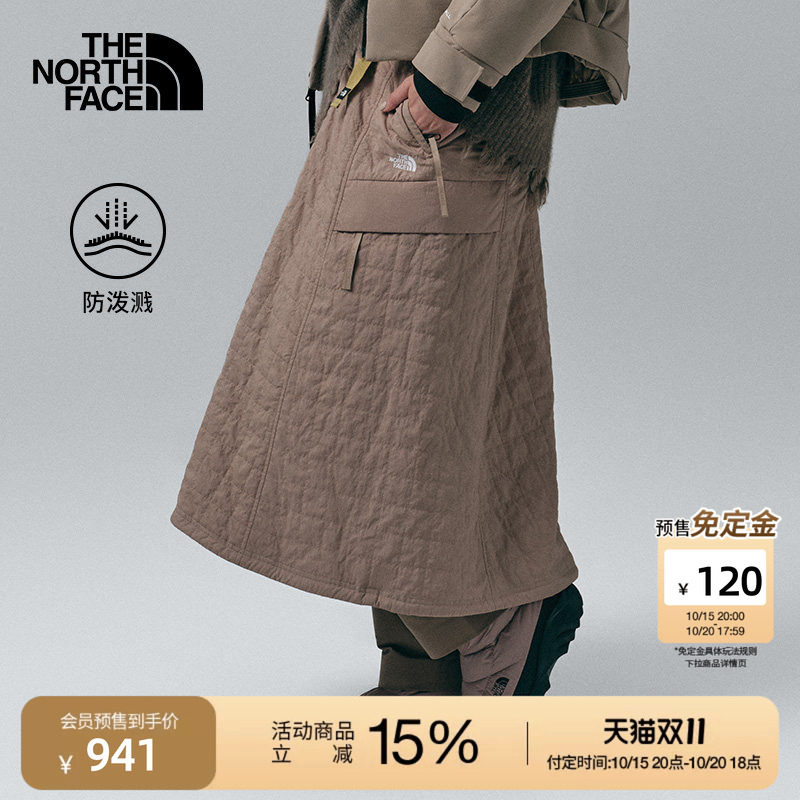 预售北面UE女设计师款半身裙舒适防泼水户外秋TheNorthFace|8E7B