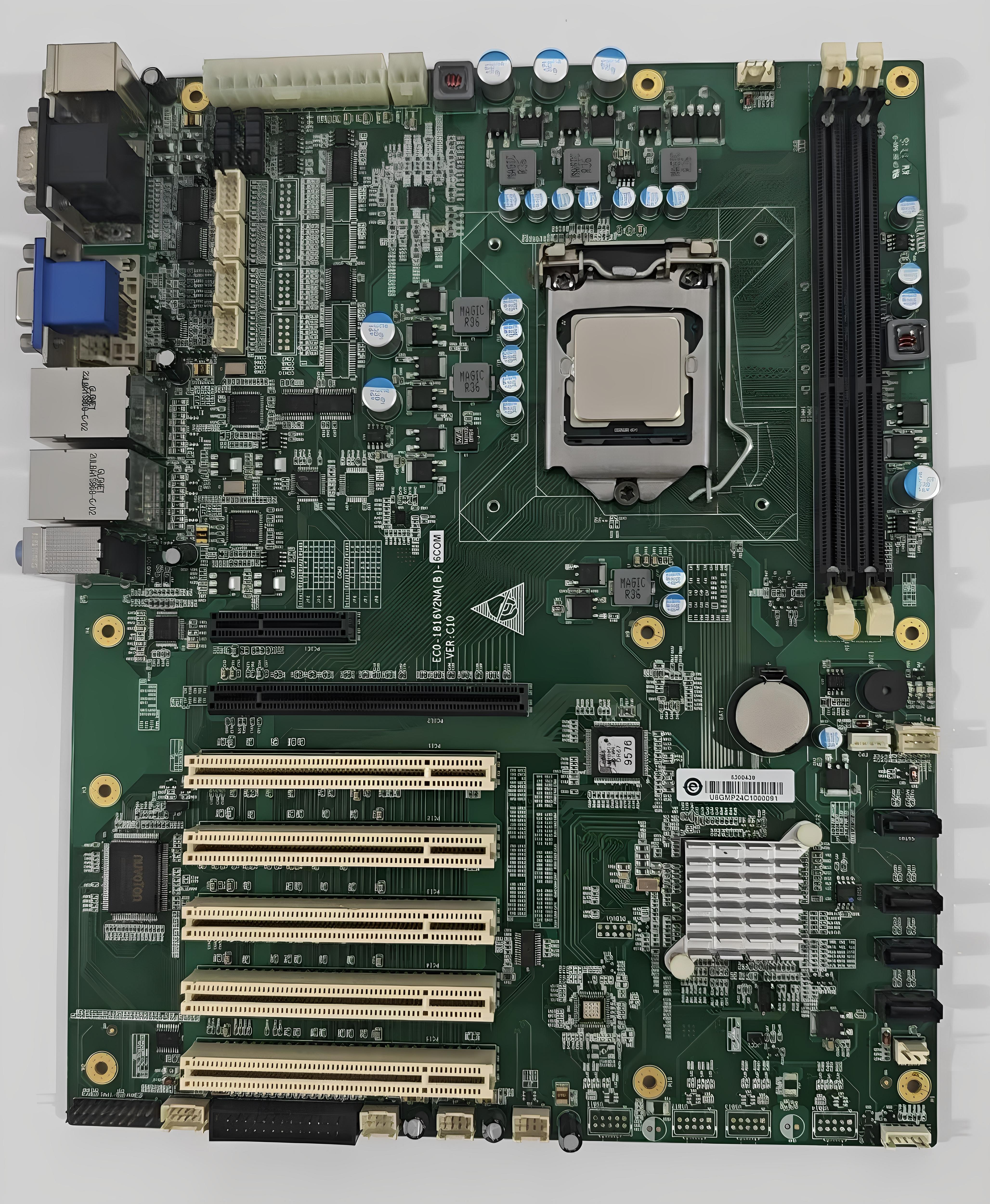 研祥 EC0-1816V2NA(B)-6COM ECO-1816V2NA(B)-6COM 16V2NA(C)主板