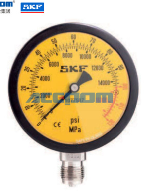 SKF数显指针式压力表100至400MPa THGD100 1077589/3 1077587/2