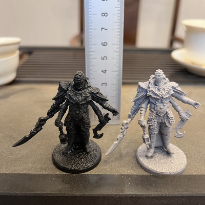 桌游污痕圣杯阿瓦隆的陨落桌游基础 可涂装 跑团通用棋子模型