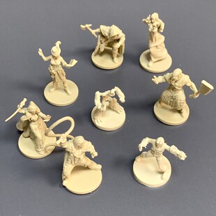 蜡笔桌游 棋子 模型 民俗 民间传说 英雄 冒险者 固定款 如图所示