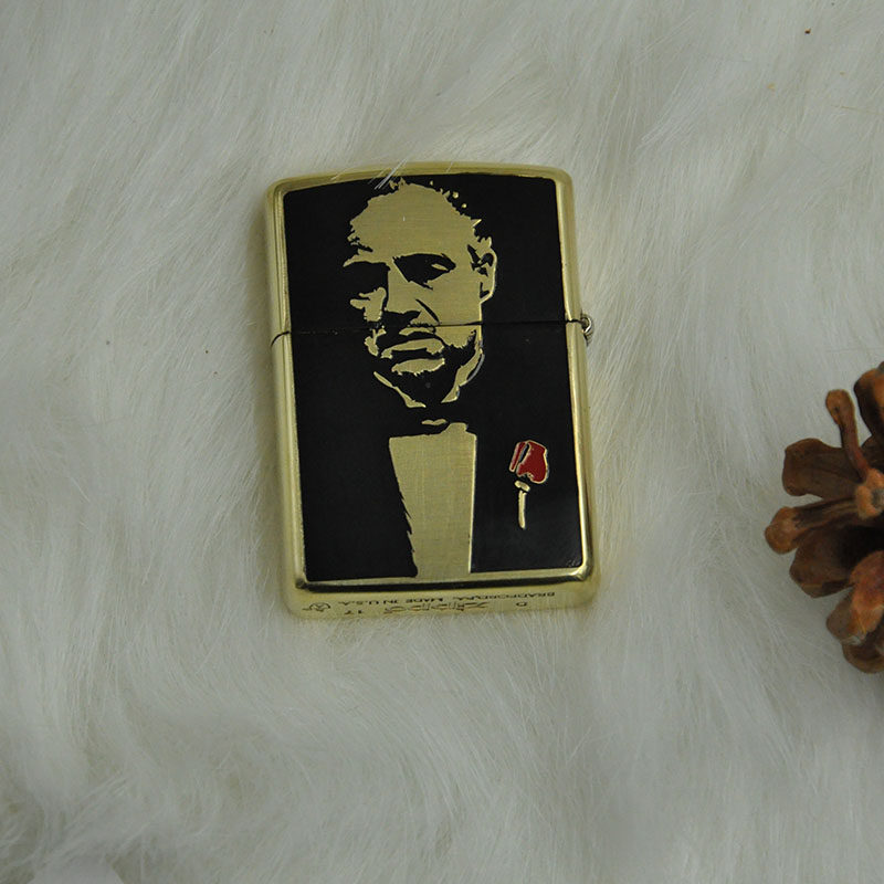 高档打火机zippo教父马龙白兰度致敬蚀刻填漆限量刻字正版防风礼|msdalam kategori ZIPPO/Swiss Army Knife/cermin mata, pemetik api jenama dan aksesori, ZIPPO/Zippo - dari Buy2taobao.com untuk memberikan perkhidmatan ejen Taobao profesional membeli