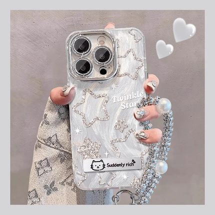 闪闪星星适用于小米17/15手机壳卡通红米k80至尊版Redmik90/70/60新款note14/13/12turbo4全包civi5pro镜头膜