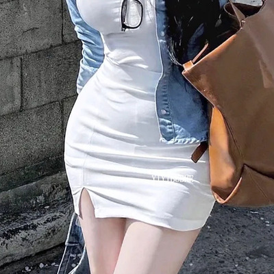 ins欧尼都在穿~显瘦包臀半身裙