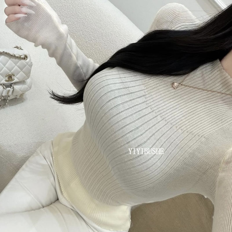 当天发 韩国代购正品 LS297人手一件~显身材半高领修身打底针织衫,女装/女士精品,毛针织衫,淘宝优惠券,粉丝福利购,淘宝优惠卷