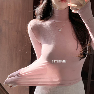 正品 打底衫 PR218推荐 自带温柔软糯显身材高领长袖 多色入 韩国代购