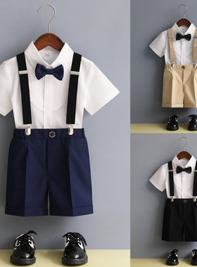 男童礼服夏六一演出服花童小西装