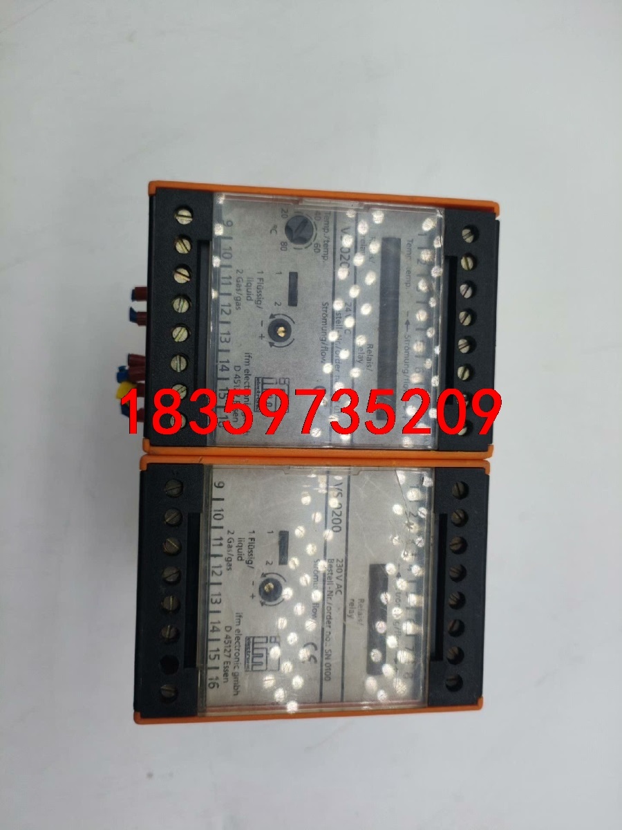 IFM易福门流量传感控制器SR0101 SN0100一手拆机议价