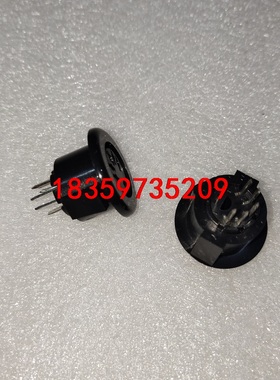 大S端子座DS-5-07A黑色圆形五芯母座，MIDI连接器，议价