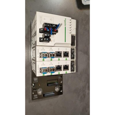 施耐德BMX光电转换模块NRP0201，2电口，2多模光纤口议价