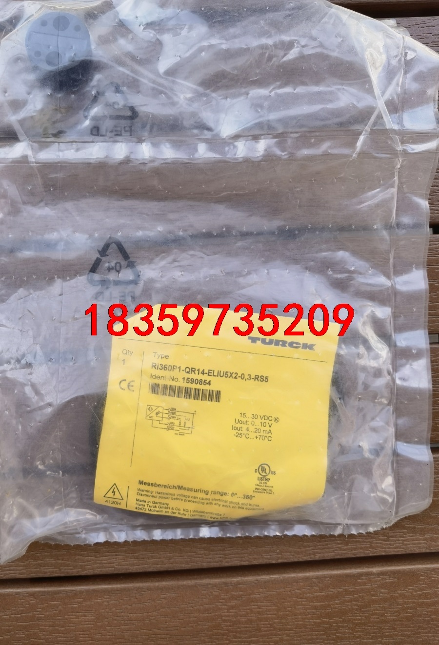 TURCK Ri360P1-QR14-ELiU5X2-0,3议价