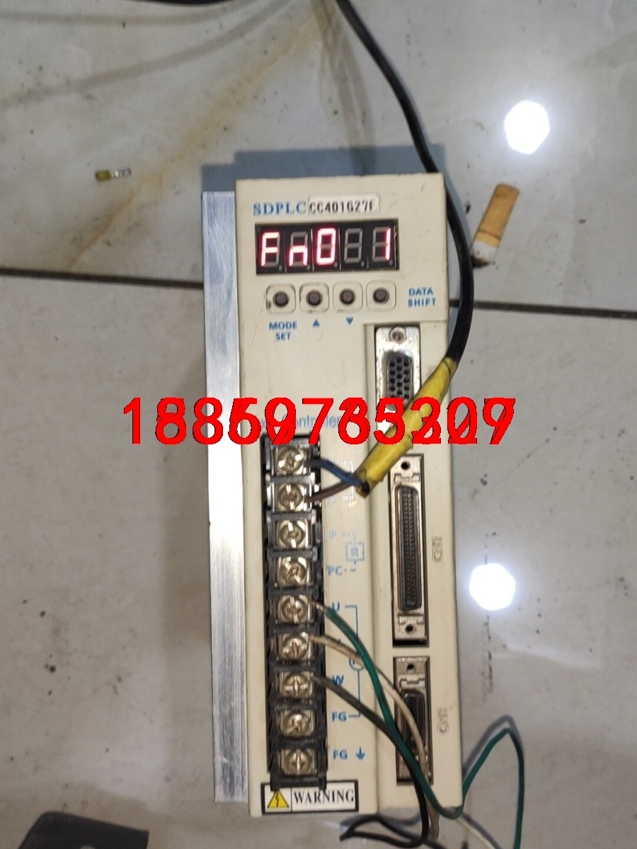 原装拆机，八成新交流伺服驱动器 SDPLC-15B    实议价