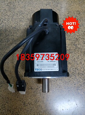 台湾东元伺服电机，JSMA-LC08ABK01，0.75kw议价