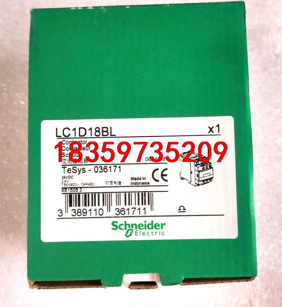 Schneider Electric/施耐德LC1D18BL议价