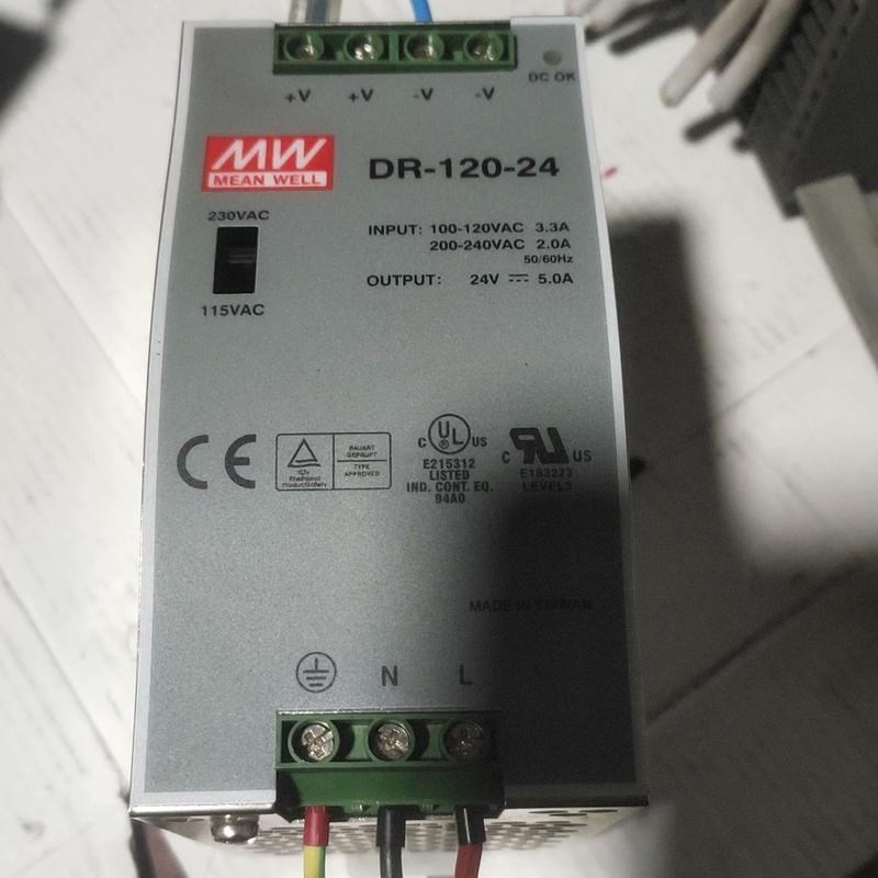 明伟电源台湾产DR-120-24一台150元议价