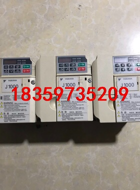 超拆机安川J1000变频器CIMR-JB4A0004BAA议价