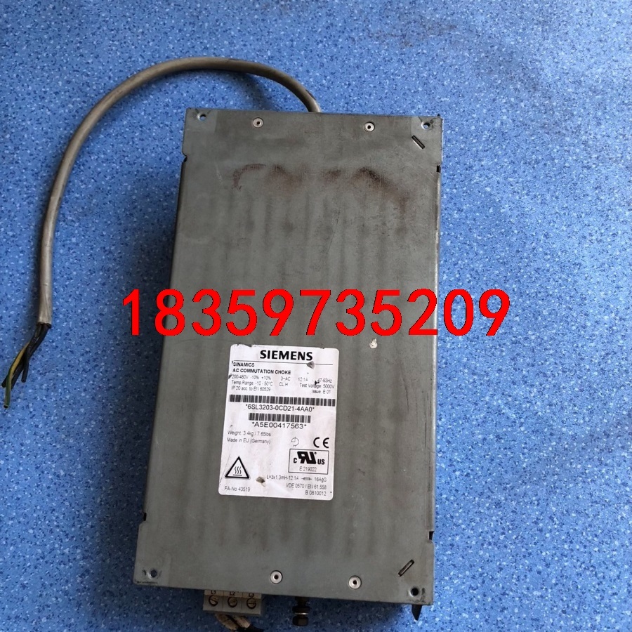 西门子电源电抗器6SL3203-0CD21-4AA0 包好议价