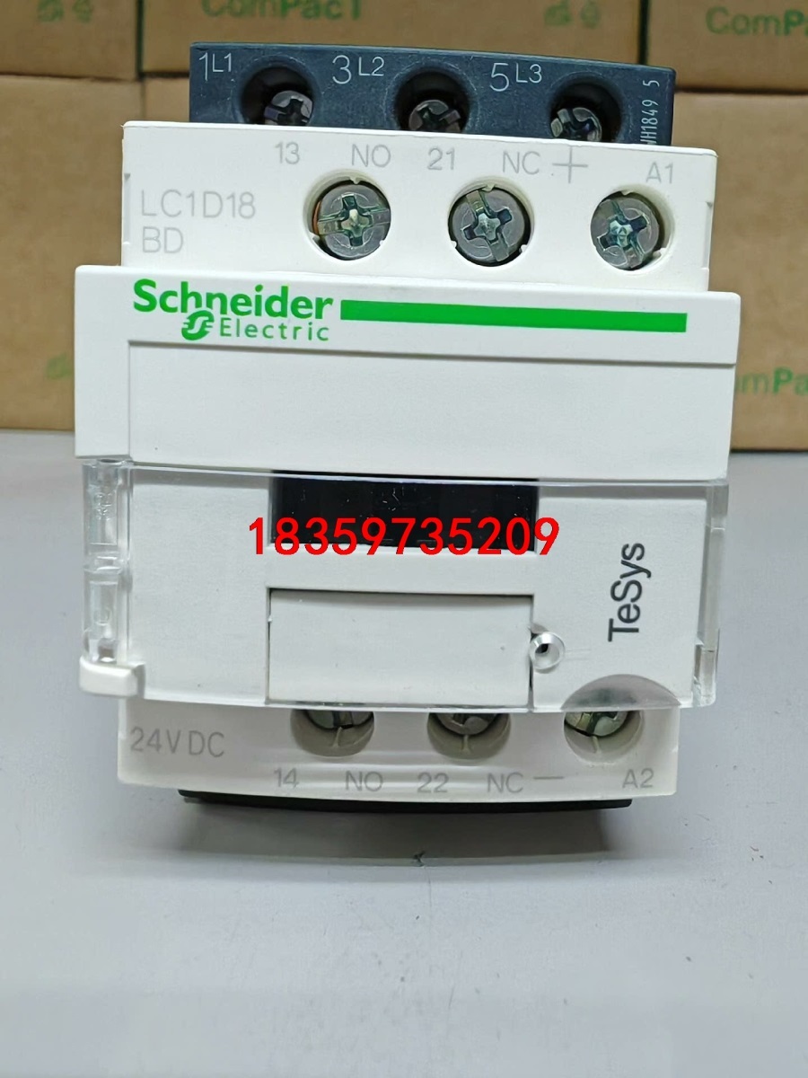 施耐德接触器LC1D18BDC 原装全新实物拍摄议价