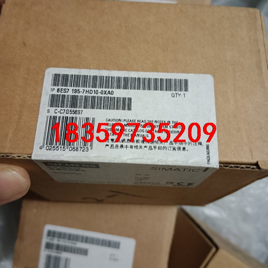 6ES7195-7HD10-0XA0西门子总线模块，针对 E议价