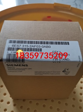 6ES7315-2AF03-0AB0   6ES7 315-议价