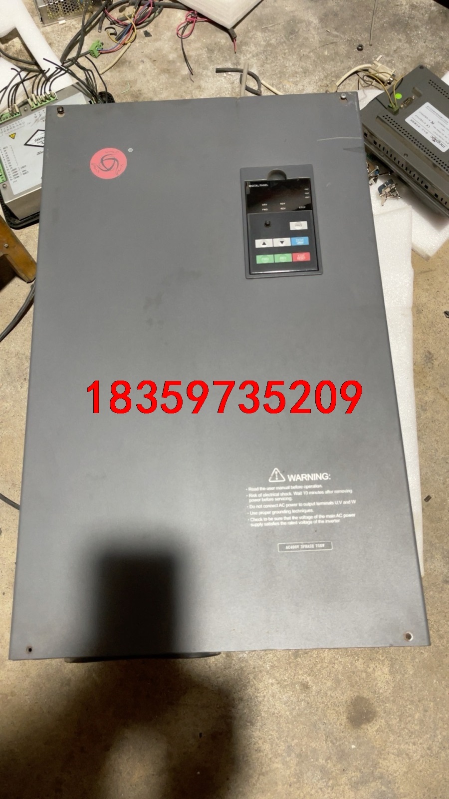 众臣变频器H3400A0075KN-Y一台75千瓦议价