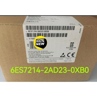 全新未开封6ES7214 0XB0产品质保一年议价 2AD23