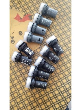 ABB指示灯24vAC/DC   白色11个议价