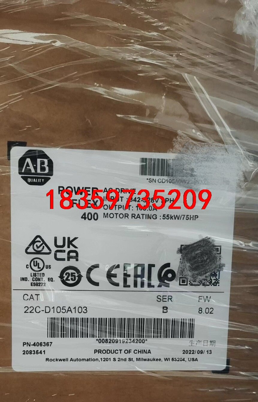 AB400变频器45KW/55KW/22C-D105A103议价