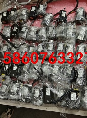 二手安川100w电机 SGMJV-01ADL21， SGMJ议价