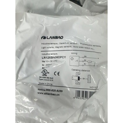 兰宝LANBAO原装正品接近开关L R12XBN08DPCY议价