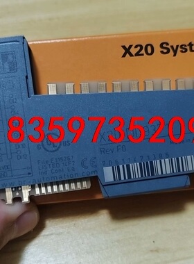 X20DI9371 B&R贝加莱模块库存货成色很新。议价