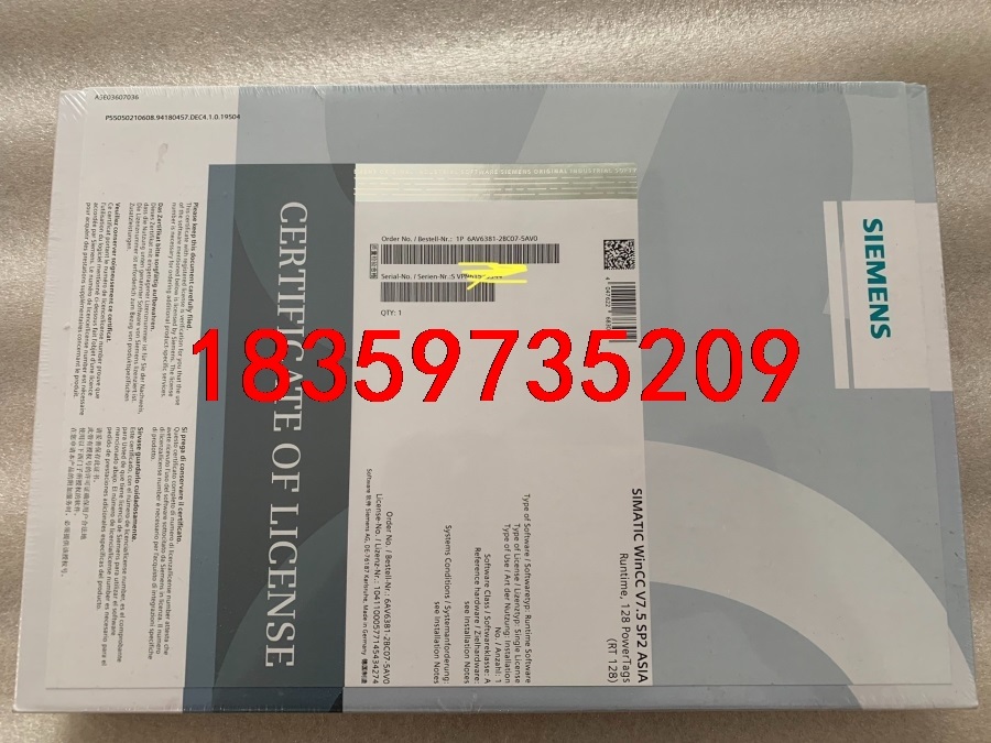 6AV6381-2BC07-5AV0 21年全新原装未开封，议价