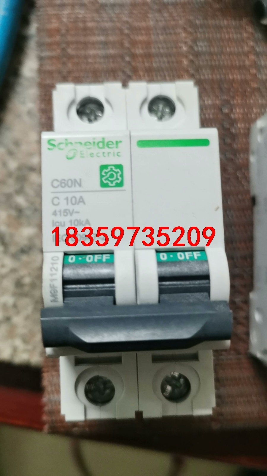 施耐德C60H  C60N， 2P6A，2P10A微型断路器议价