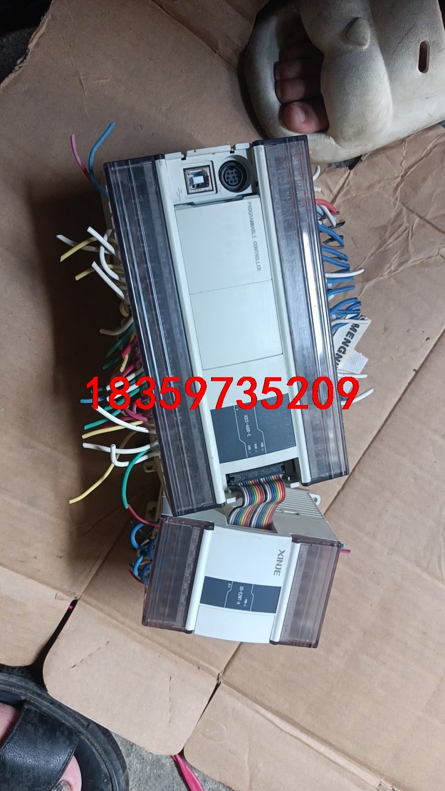 信捷xd3 48r xd e2wt 拆机功能正常，成色漂亮，议价