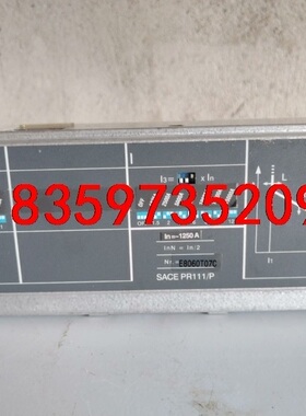 原装进口ABB框架断路器电子脱扣器SACE   PR111/议价