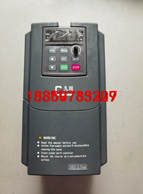 拆机久川变频器 JC03R7A4  3.7KW 380V议价