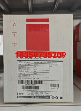 ABB塑壳电动机保护断路器 10181239  XT3S25议价