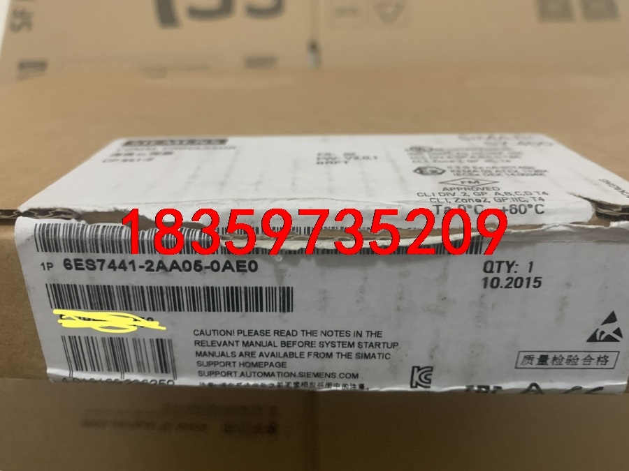 6ES7441-2AA05-0AE0全新原装仅开封，配件齐全议价