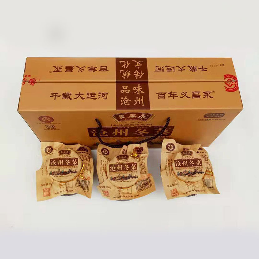 沧州特产 义昌永 坛装冬菜 300克×3坛  礼盒包邮部分地区,水产肉类/新鲜蔬果/熟食,腌制/榨菜/泡菜,淘宝优惠券,粉丝福利购,淘宝优惠卷