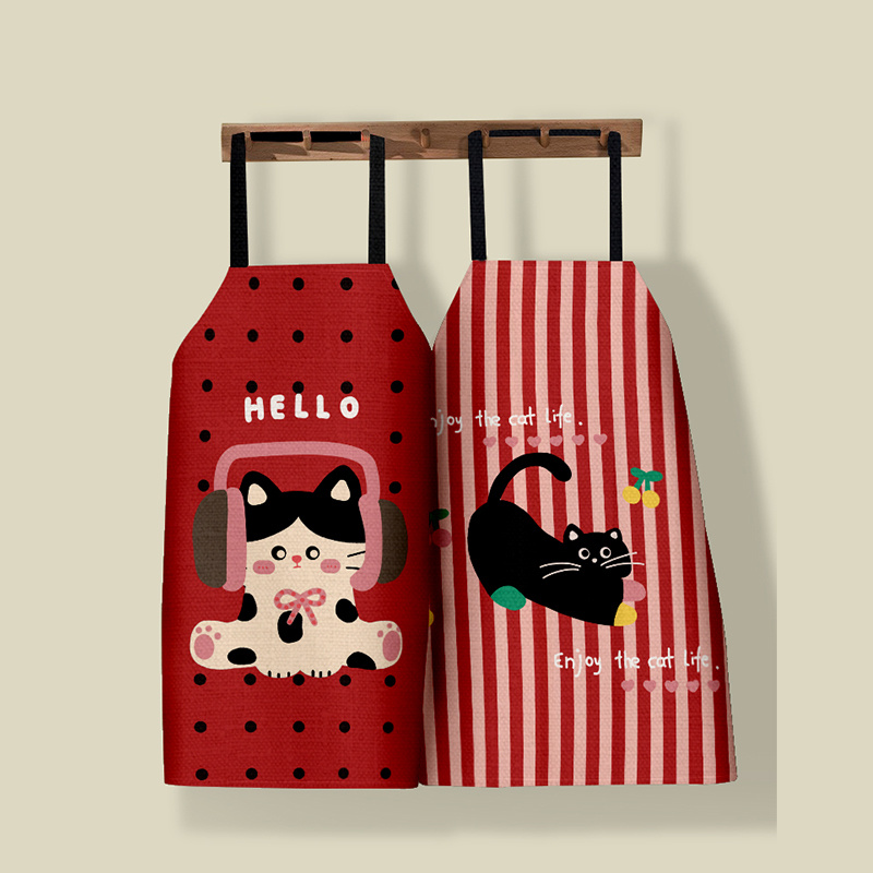 猫猫厨房防水防油高颜值围裙均码
