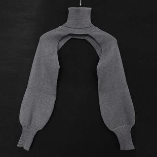 turtleneck Womens sleeve sleeves lantern woolen