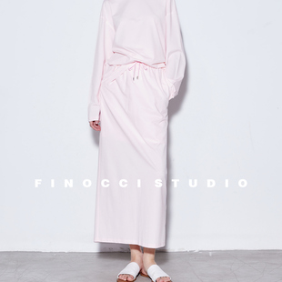 FINOCCI防晒UPF50 凉感抗菌防紫外线舒服宽松不易皱松弛感三件套