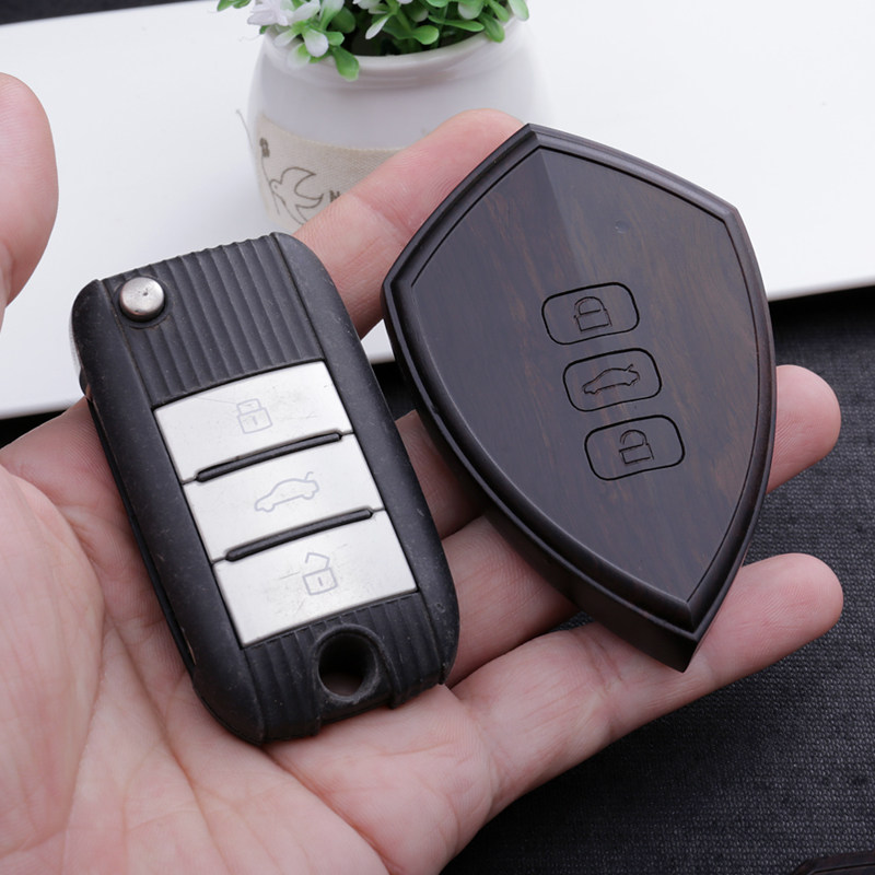 荣威RX5 8 I5 I6名爵zs锐腾专用改装实木檀木钥匙 非钥匙套钥匙扣